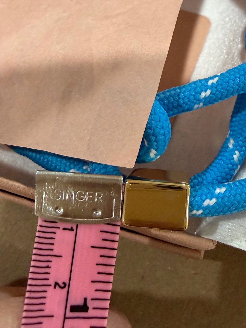 Miu Miu Blue Cord Bracelet - BNIB - Picture 7 of 7